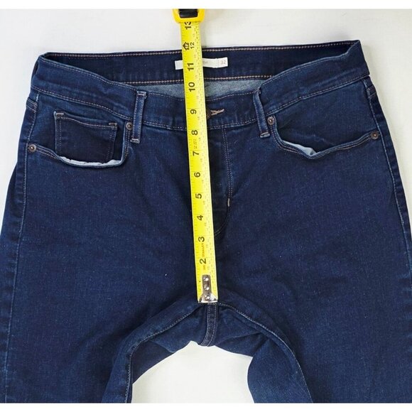 Levi's Size 32X31 Womens Curvy Boot Blue Denim 5 Pocket Logo Tag Jeans - Picture 5 of 14